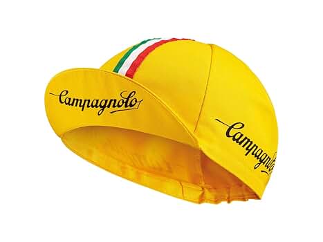 Amazon.co.jp: Campagnolo Classic Cycling Cap, Yellow, Black